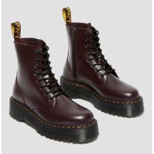 Doc Martens Jadon Platform Boot in Burgundy size 6